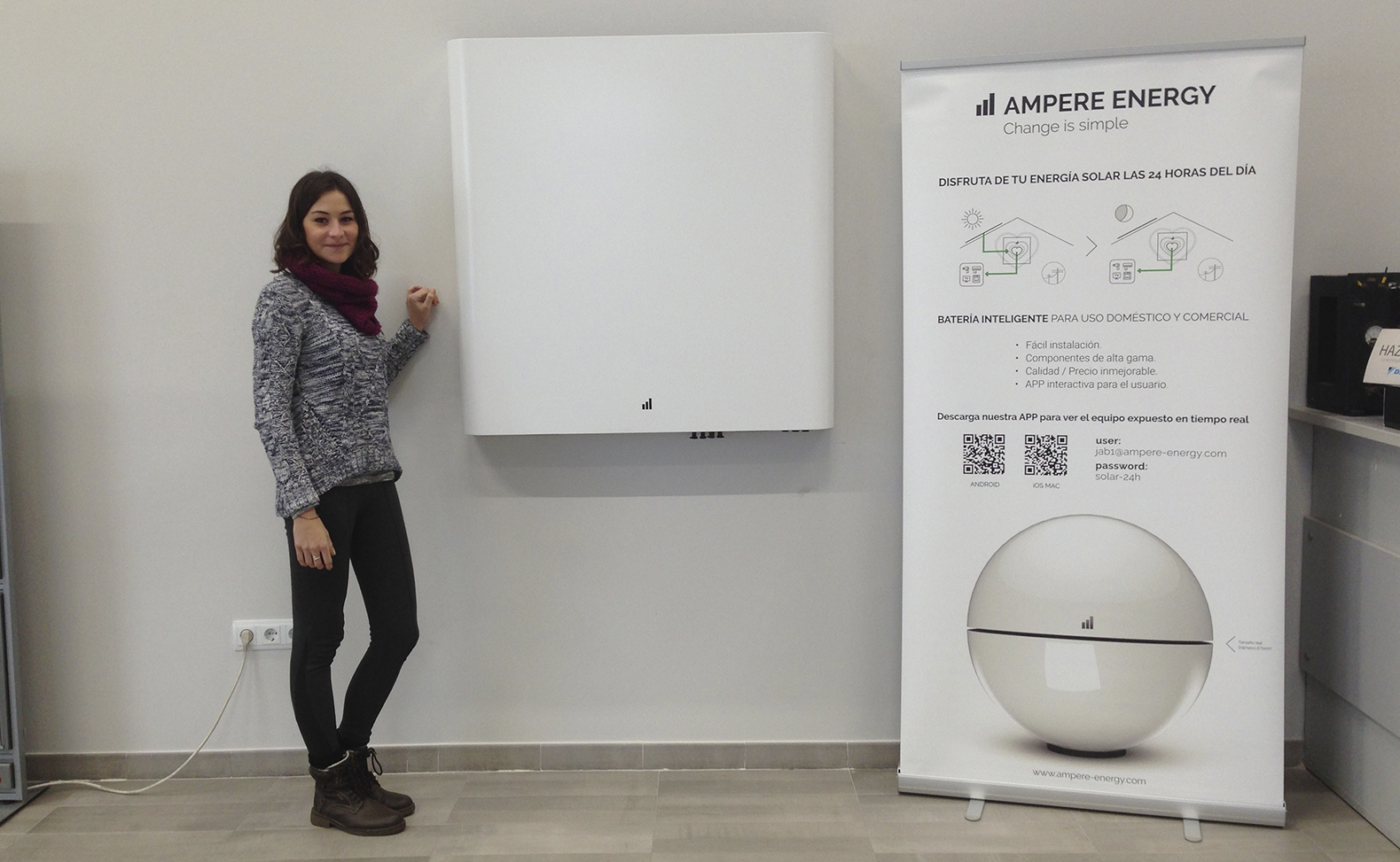Primera jornada de formación para la certificación de instalador Ampere Energy